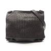 Used Intrecciato Shoulder Bag Leather Brown Used Mens