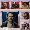 Singer J-Jeff Buckley Cushion Cover Natural Linen Pillow Case Double-Sided Print Decorative Sofa Pillowcase Home Decor Gift