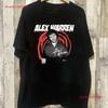 Hot Alex Warren Black Cotton All Size S 5xl For Fans T Shirt Hc152 Vintage Washed Stylish Fashion Versatile Slightly Unisex