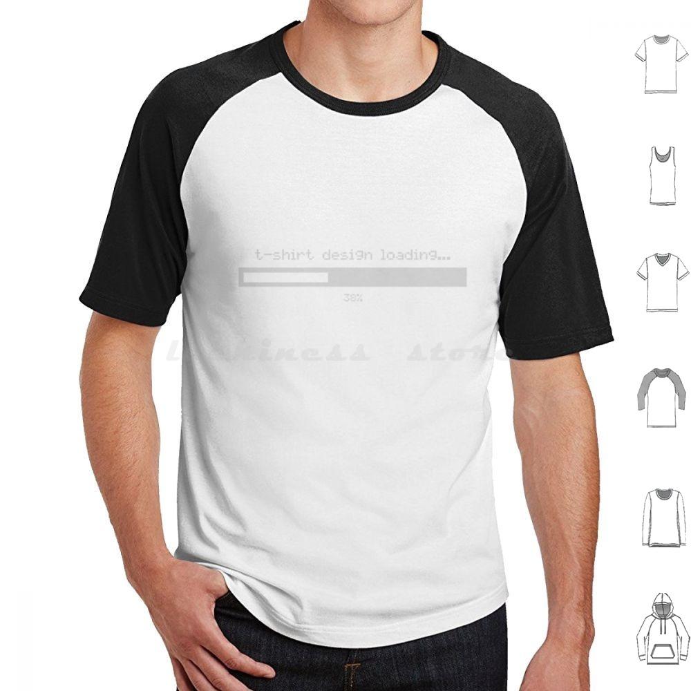 Loading Design T Shirt Men Women Kids 6xl Computer Retro Loading Load Percentage Tutorial Embroidery Design Machine Embroidery