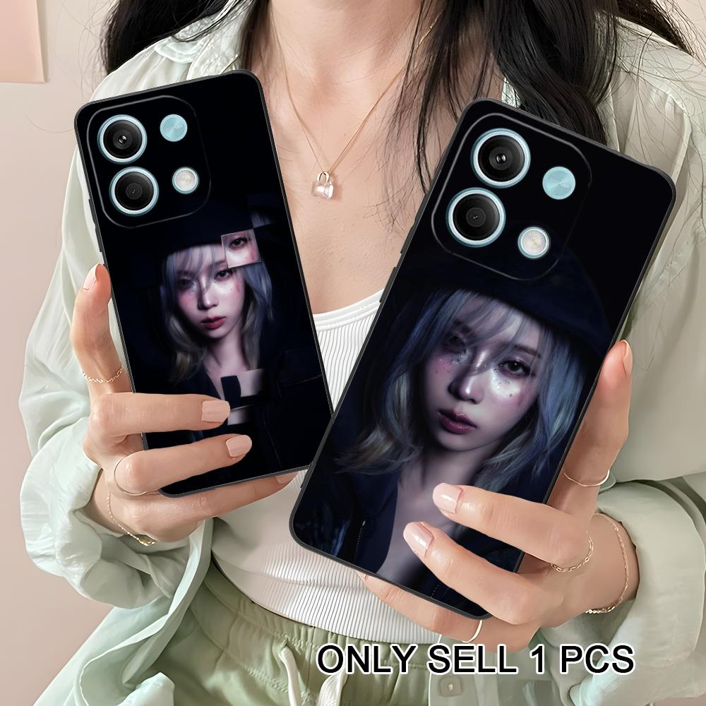 KPOP Girl Winter Phone Case for Xiaomi Redmi Note 14 13 12 11 S Pro Plus 4G 5G Soft TPU Shockproof Cover