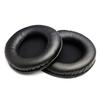 1 Pair Headphone Cushion Protective Replaceable Protein Faux Leather Noise-insulation 50mm-110mm Gaming Headset Pad for Earphone