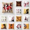 African Style Printed Pattern Cushion Cover Pillowcase For Home Living Room Sofa Bedroom Decoration Polyester Pillow