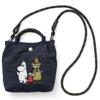 Pochette Brodée Moomin Mini Sac à Bandoulière pour Femmes, Petit, Léger, Sac 2 Voies, RMPK-03