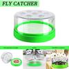 7 Holes Plastic Fly Trap Box Safe Indoor Fly Repellent Practical Pest Trap Device  Farm