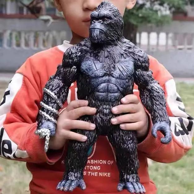 Anime Godzilla VS King Kong Actionfigur King Ghidorah Dreiköpfiger Goldener Drache PVC Modell Sammlerstück Spielzeug Kind Feiertagsgeschenke