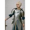 Vrouwelijke Paladin Pantser Set Middeleeuws Ridderkostuum voor Vrouwen LARP Stalen Lichaam Fantasy Cosplay Pak Kettinghemd Jurk Cadeau voor Haar