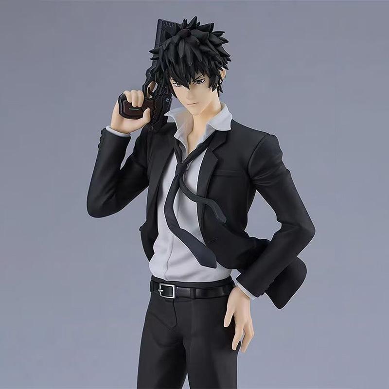 PSYCHO-PASS 18cm Makishima Shougo Kougami Shin'ya Anime Pvc Model Figure Cool Man Desktop Periphery Oranment Dolls