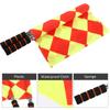 2Pcs/Bag Soccer Football Referee Sport Match Linesman Flag with Storage Bag