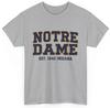 Notre Dame Indiana Est. 1842 Vintage Pride Apparel T-shirt