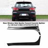 Do VW Golf 6 MK6 GTI GTR GTD 2008-2012 Tylny Boczny Spoiler Okna Canard Canards Splitter Dekoracja Zewnętrzna Samochodu Plastikowy Lewy Prawy
