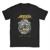Anthrax Among The Living TShirts Men  Fashion 100 Cotton Tee Shirt Round Collar Short Sleeve T Shirts Gift Idea Clothing