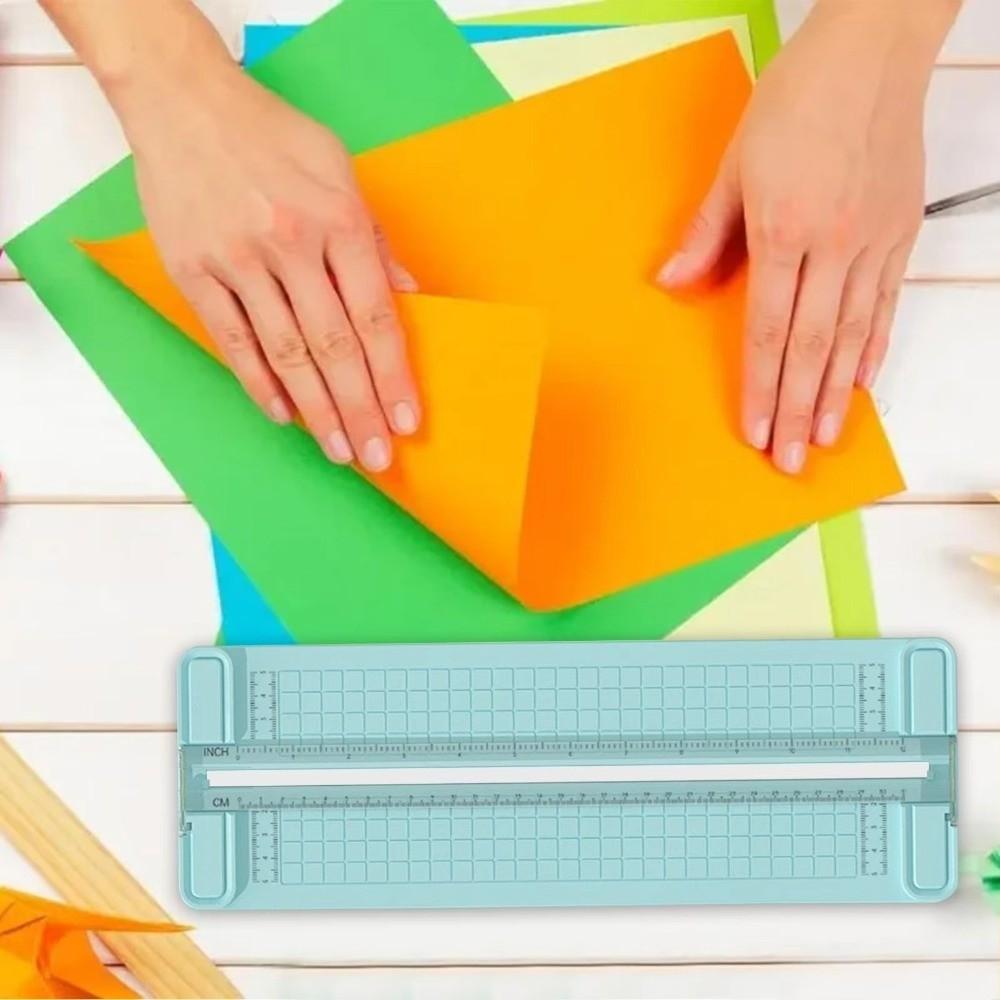 Anti-Slip 4-in-1 Paper Cutter Precision Shredder Craft Paper Cutter  School/ Office
