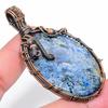 Sodalite Handmade Copper Wire Wrap Jewelry Pendant 2.76" s1N71