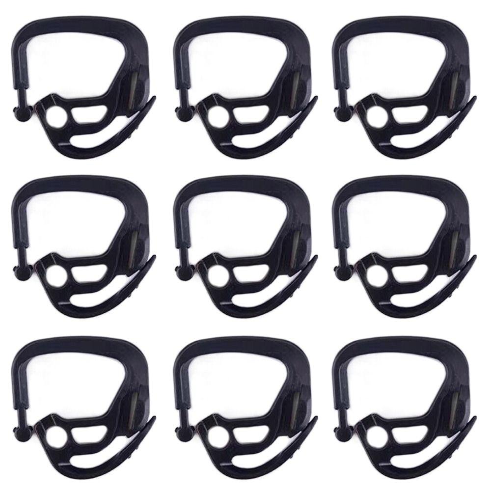 Durable Sunshade Net Hook Backyard Greenhouse Shade Fabric Accessory Clamp Greenhouse PE Line Hanger Hook Garden