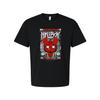 Hellboy Unisex Grafické Tričko s Červeným Démonem s Rohy a Komiksovým Stylem Pri
