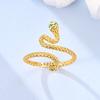 Real 925 Silver Feather Butterfly Flower Sun Moon Animal Design Open Rings Fit For Wedding Party Fine Jewelry