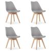 MARK Chair Gray X 4