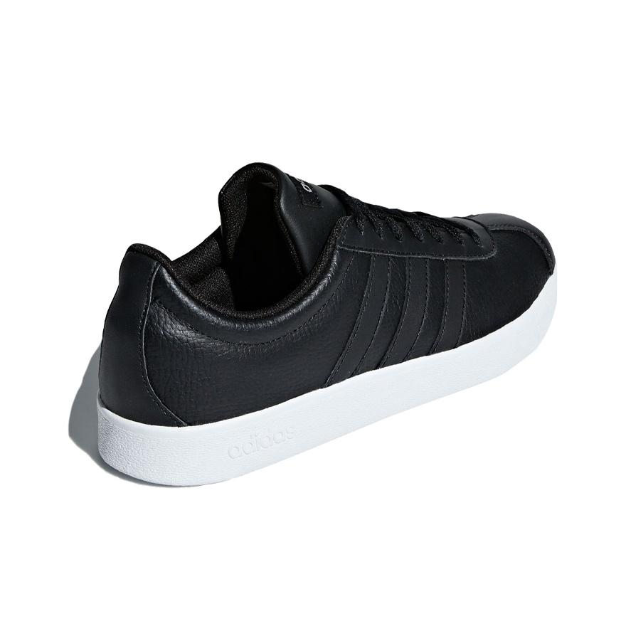 adidas Neo Vl Court 2.0 Alkalmi Kényelmes Alacsony Szárú Gördeszka Cipők Női Sneakerek Fekete B42315