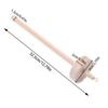 DIY Craft Beginners Sewing Accessories Handmade Drop Spindle Solid Wooden Whorl Yarn Spin