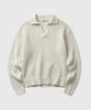 LMOOD Lux Pique Pullover Knit Ivory