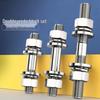 Yishuxiang 304 Stainless Steel Double-Ended Threaded Rod & Nut Set