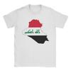 Vintage Iraq My Country Claw Nail TShirts Unisex Unisex O Neck Cotton T Shirt Short Sleeve Tee Shirt Gift Tops