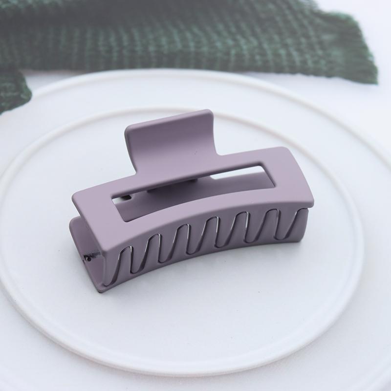Korean Women Girls Plastic Hair Claws Hair Clips Headwear Large Size Hairpin Crab Barrette Fashion Ornament Hair Accessories