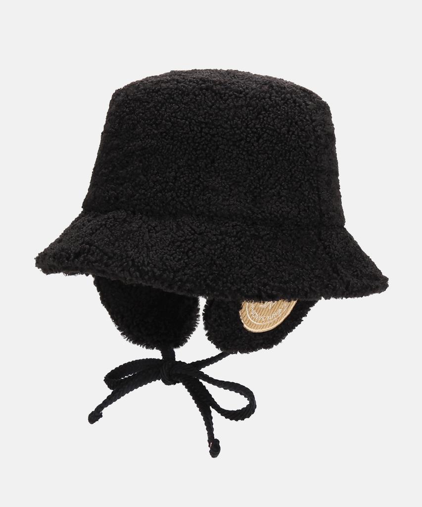 Hwaiteusaenjeu Unisex Fleece Earmuff Bucket Hat New Skadi (6 Colors)
