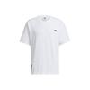 adidas Originals Trèfle Décontracté Sport Imprimé Dos Col Rond Manches Courtes T-Shirt Homme Hauts Blanc HC6924