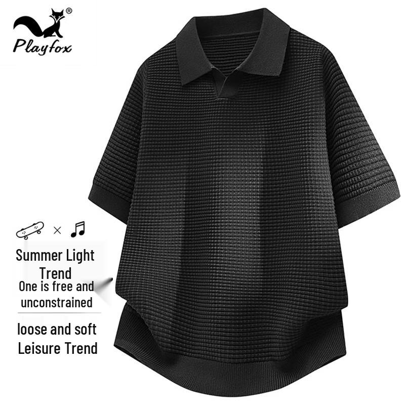 PLAYFOX Men's Short Sleeve Polo Shirt