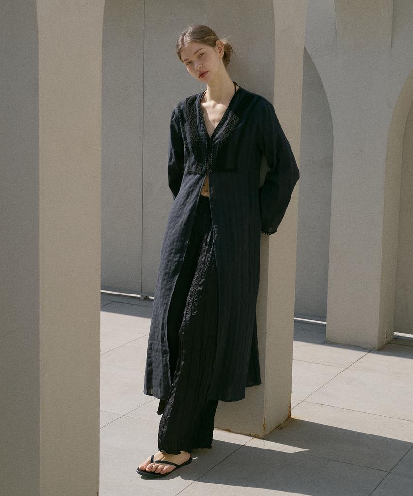 Atempo Kaftan Robe Onepiece_Black