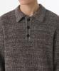 Musinsa Standard Mixed Yarn Collared Knit [Brown]