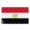 Flag of Egypt – 128 X 192 Cm – Durable Polyester – 2 Metal Eyelets – Indoor / Outdoor Use –