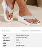 Women's Rhinestone Wedge Heel Flip Flops: Summer Fashion Beach Sandals