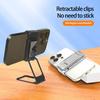 Telefoonstandaard 360 Rotatiehoek Telescopische Gesp Verstelbare Functie met Magnetische Kickstand Vingerrotatie Telefoon
