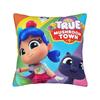 True Rainbows Kingdoms Cartoon Square Pillow Cases  Cushion Cover Awesome Zipper Decorative Pillowcase for Sofa 40*40cm
