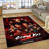 3D Cobra Kai Classics TV Amanda Karate Rug Carpet for Living Room Bedroom Decor,Floor Mat Non-slip Decoration for Sofa Doormat