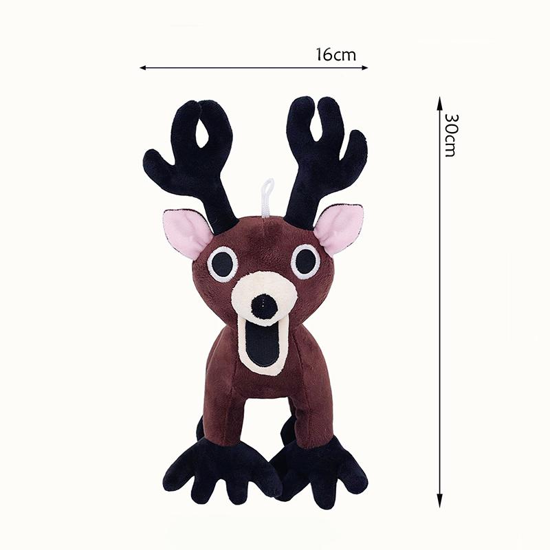 TreasuringU Nouvelle Peluche 99 Nuits Dans la Forêt Lapin Peluches Jeu Support et Assise Élan Cerf Peluches Cadeaux d'Anniversaire