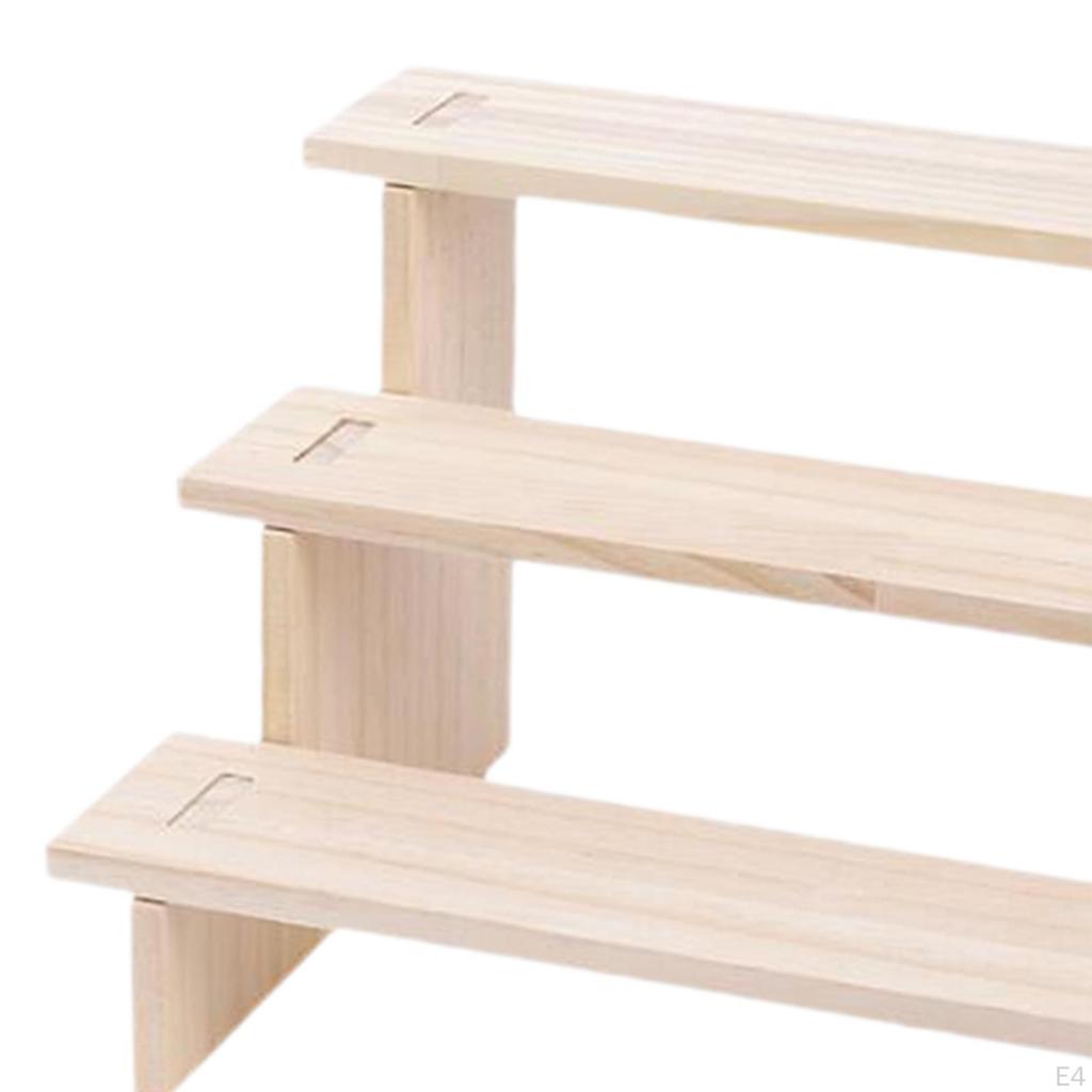 Handcrafted Wooden Display Stand for Showcasing Action Figures And Collectibles