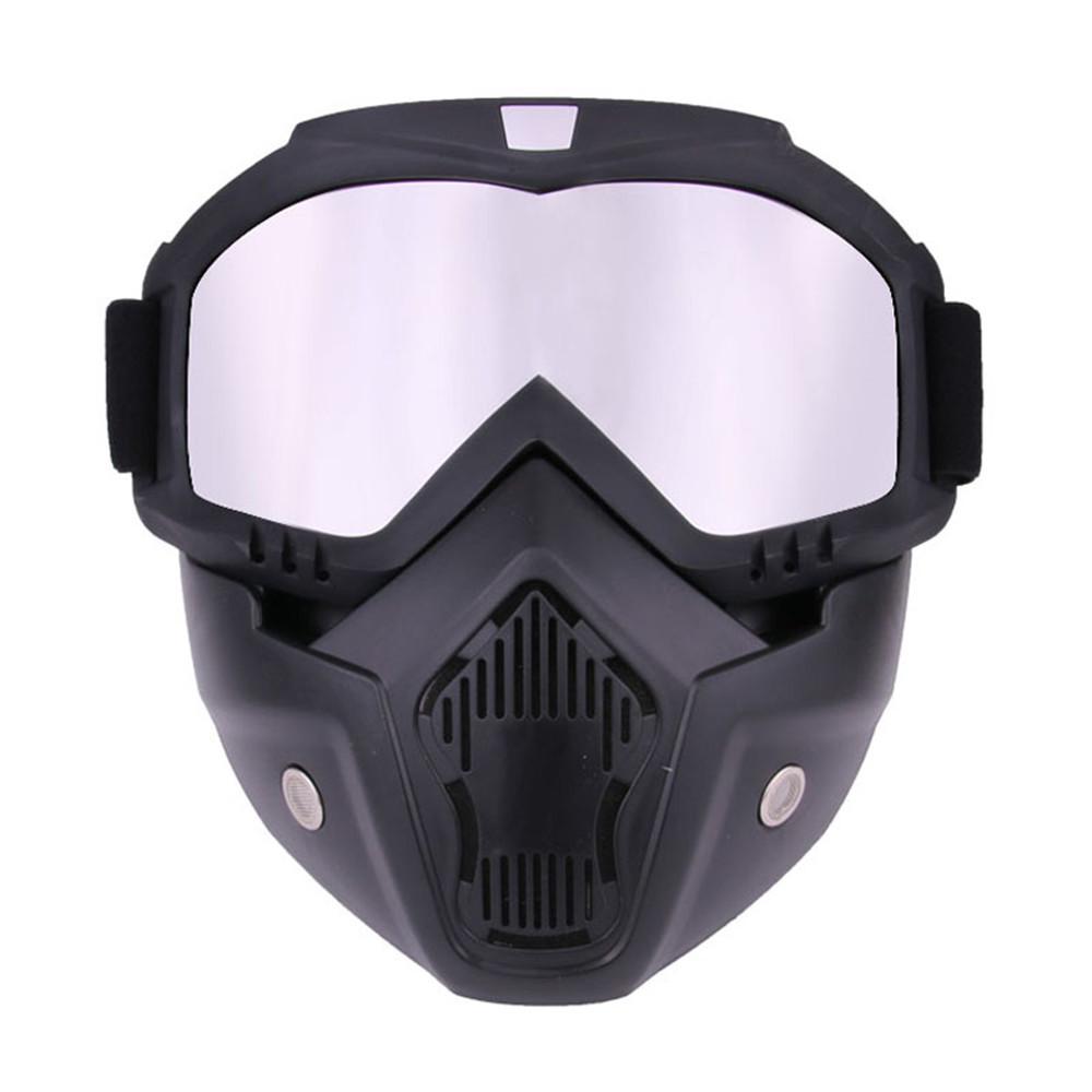 Kask motocyklowy Profesjonalne gogle do jazdy na rowerze na świeżym powietrzu do wiatroodpornych nart Snowboard Skuter śnieżny