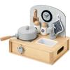 Smart-i Play Kitchen Set, Mini Kitchen, Assembled, Wooden, Torte Series (Mini Kitchen)