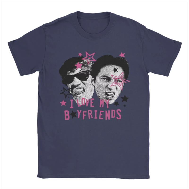 Unisexs Heated Rivalry I Love My Boyfriend Shane Hollander And Ilya Rozanov T Shirts Cotton Tops Tee Shirt Plus Size TShirt