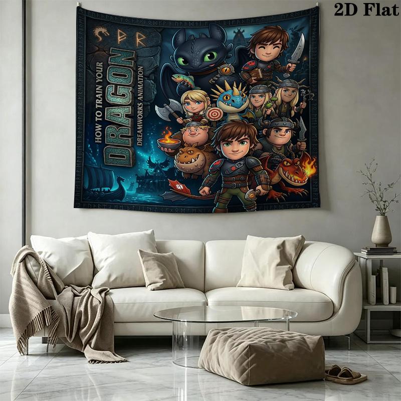 Hoe Train Draak Wandkleed Esthetisch Wandkleed Bedrukt Stof Deken Decoratieve Wandkleden Voor Slaapkamer Woonkamer Huisdecoratie