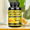 Bee Pollen Capsules: Promotes Digestion, Provides Immune Support, Nutritional Supplement, Suitable for Adults.