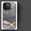 Case for iPhone 17 Pro Max 12 Pro Air 16 11 14 Plus 15 13 Phone Cover Cartoon Anime Landscape