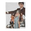 Scarface Tony Film Decken Weiche Warme Flanell Überwurfdecke Tagesdecke für Bett Wohnzimmer Picknick Reise Zuhause Sofa