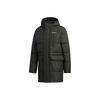 Neo Winter Down Parka Mid-Length Sports Hooded Jacket Men Outerwear Earth-Brown GJ8779