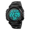 Timever Digital Watch for Waterproof LED Sports Watch with Alarm and Stopwatch Japanese Instruction Manual Included Men, Watch, Functions, Large,