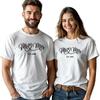 Personalisierte Mr und Mrs Pärchen T-Shirts Passendes Flitterwochen Outfit Grafik-T-Shirt